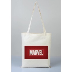Marvel Desenli Bez Çanta