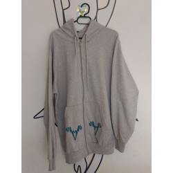 Füme Nergis Kapşonlu sweatshirt