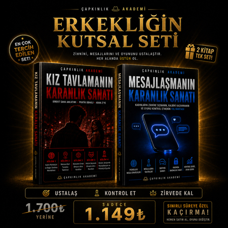 Erkekliğin Kutsal Seti (En Çok Tercih Edilen)