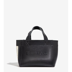 B+BAG VEGAN LEATHER BLACK PHANTOM