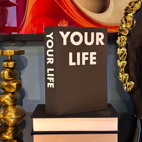 Dekoratif Kitap Kutu - Your Life