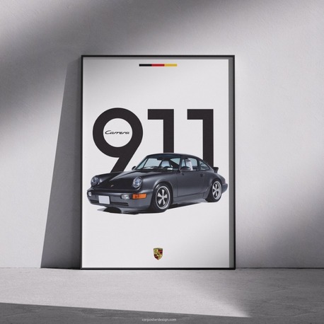 Porsche 911 Carrera Poster