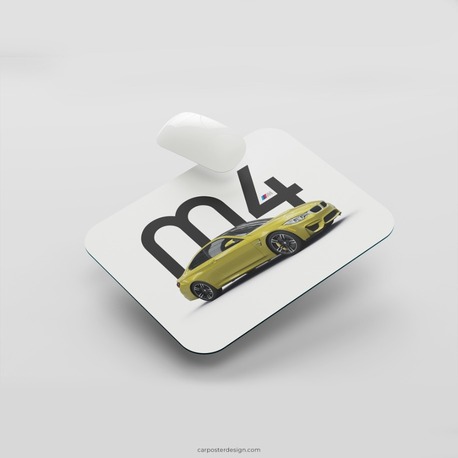 BMW M4 Coupe Mouse Pad