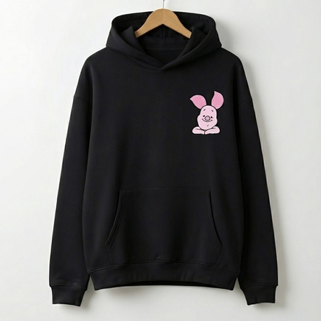 Piglet Minimal Sweat – Siyah