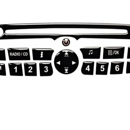 Renault Fluence Megane 3 Teyp Tuş Takımı