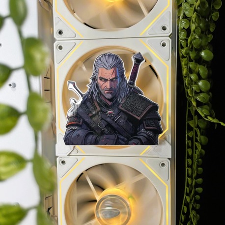 Witcher 120x120 mm Mıknatıslı Fan Kapağı