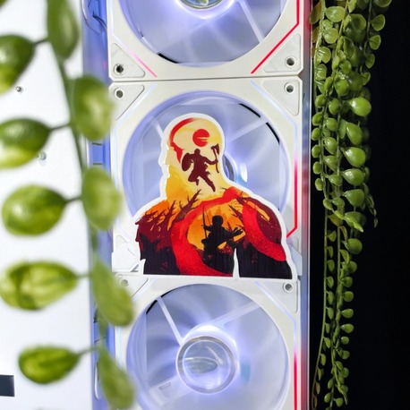 God Of War 120x120 mm Mıknatıslı Fan Kapağı