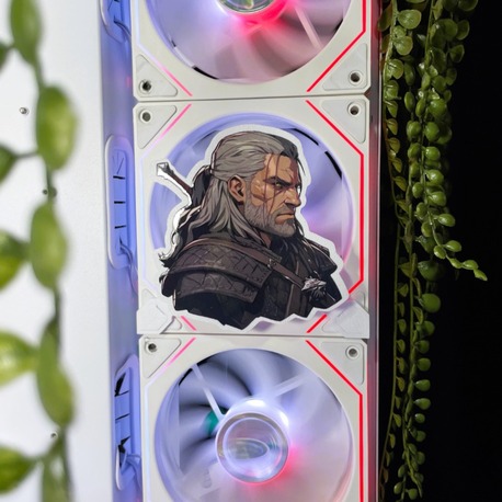 Witcher 120x120 mm Mıknatıslı Fan Kapağı