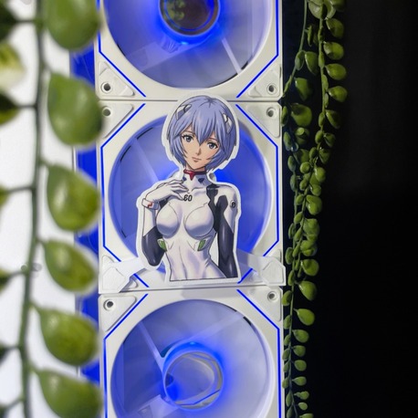 Evangelion 120x120 mm Mıknatıslı Fan Kapağı