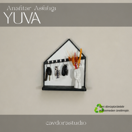 Anahtar Askılığı - Model: YUVA