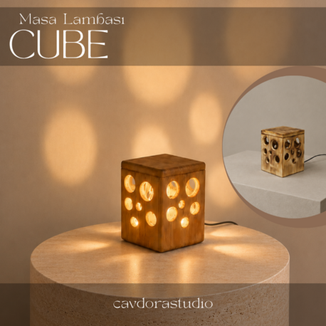 Masa Lambası - Model: CUBE