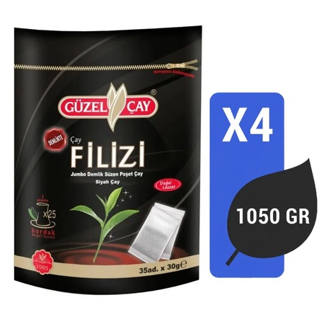 Güzel Çay Filiz 30 Gr 35 Adet 1050 Gr X 4 Adet