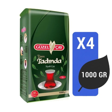 Güzel Çay Tam Tadında 1000 Gr X 4 Adet