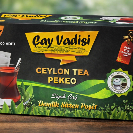 Çay Vadisi Ceylon Demlik Poşet Koli