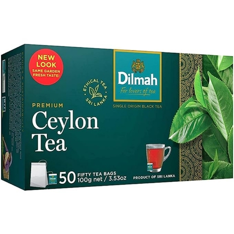 Dilmah Premium Seylan Çayı – 50’li Poşet Çay (100g) 