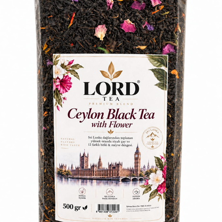 Lord Flower 500 gr – Ceylon Tea with Flower | 12 Bitki & Meyve Karışımı