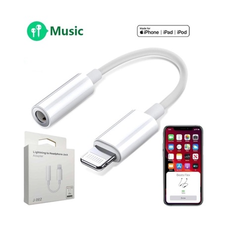 Lightning – 3,5 mm Kulaklık Jakı Adaptörü / Pop-Up