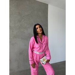 Victoria’s secret pembe kalp desenli pijama takımı 