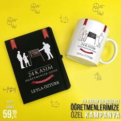 Öğretmenler Gününe Özel Kupa ve Ajanda