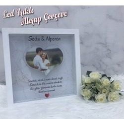 Sevgililer Gününe Özel Led'li Çerçeve