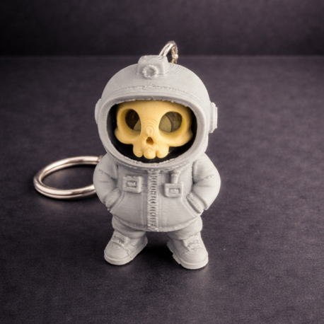 Astronot Kuru Kafa Anahtarlık