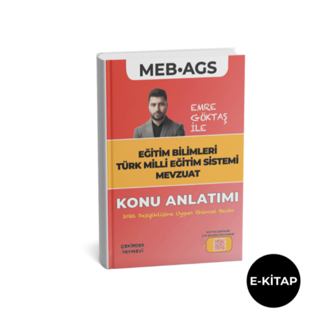 MEB-AGS EĞİTİM BİLİMLERİ VE MEVZUAT KONU ANLATIMI