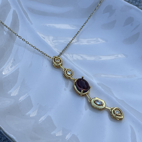 Grape Chakra Kolye ♥︎