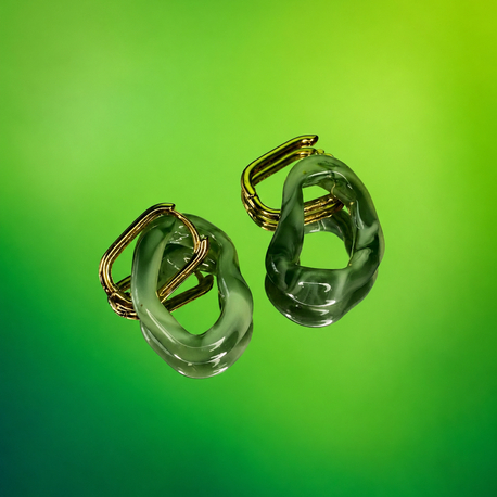 Matcha Hoop Küpe