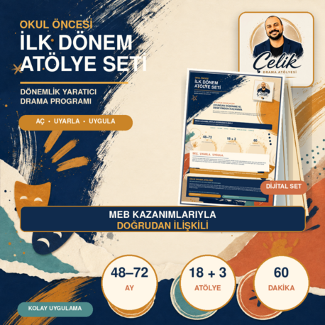 Okul Öncesi 1. Dönem Drama Planları