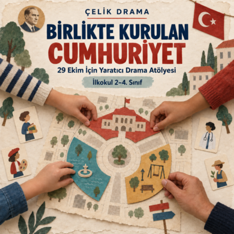 Birlikte Kurulan Cumhuriyet | 29 Ekim Yaratıcı Drama Atölyesi tanıtım görseli