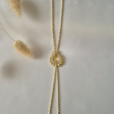 Gold Asenaörlü Kolye