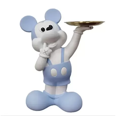 Dekoratif Mavi Micky Mouse Sunumluk