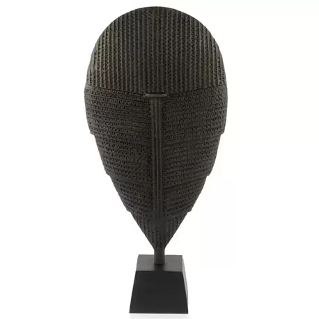 Siyah Yaprak Dekoratif Obje 71 cm