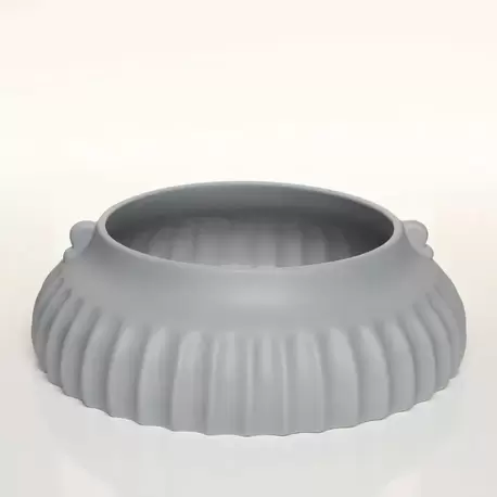 Vitale Bowl Gri Vazo