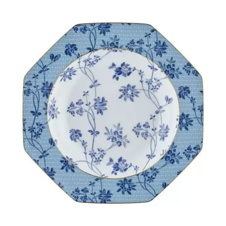 Tea Delight Soup Plate Regency Damask Blue (Yemek Tabağı 21,5 cm )
