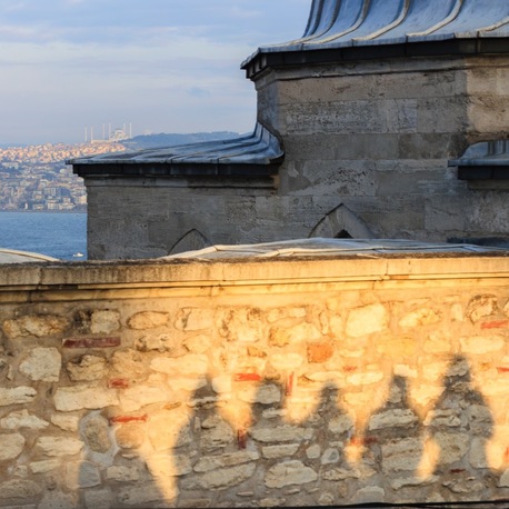 "Süleymaniye'den Çamlıcaya Bakış" isimli dijital fotoğraf