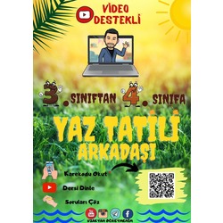 UZAKTAN ÖĞRETMENİM 3. SINIFTAN 4. SINIFA YAZ TATİL ARKADAŞI