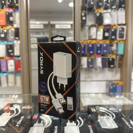67W HIGH SPEED ŞARJ SETİ USB-A to TYPE-C