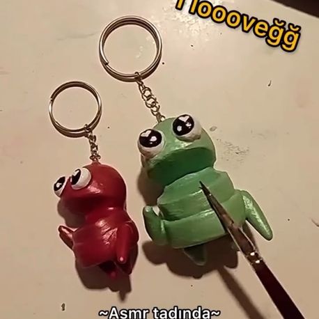 Repo figür anahtarlık el yapımı 