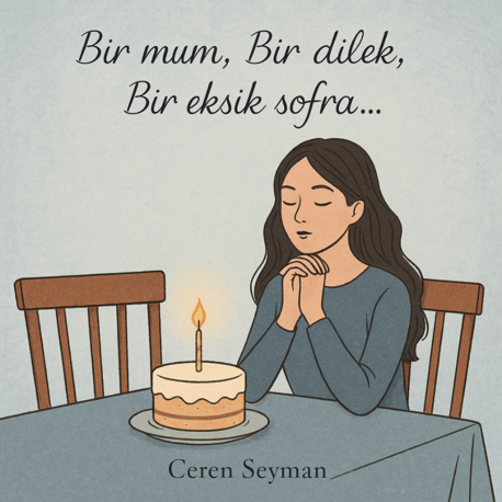 Bir mum, bir dilek, bir eksik sofra...