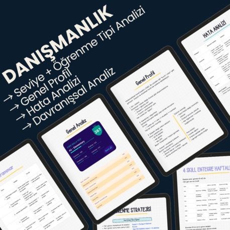 Koçluk/Danışmanlık: 2 Aylık Akıllı İngilizce Yol Haritası