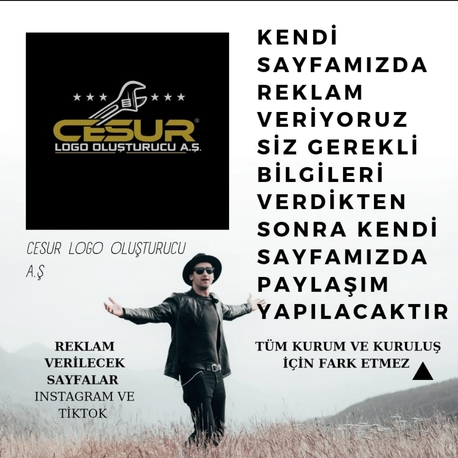 KENDİ SAYFAMIZDA REKLAM VERİYORUZ 