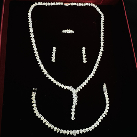 Yeni model Zirkon set kolye 