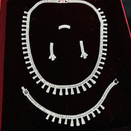 Zirkon set kolye 
