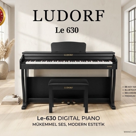 LUDORF LE-630 DİJİTAL KONSOL PİYANO