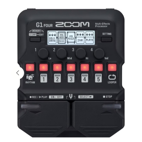 ZOOM G1-FOUR MULTI EFFECT PROCESSOR