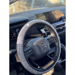 Gümüş Full Taşlı Direksiyon Kılıfı