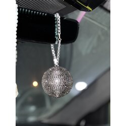 Siyah Disko Topu Dikiz Ayna Süsü