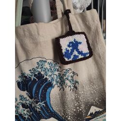 Kanagawa Çerçeve Charm
