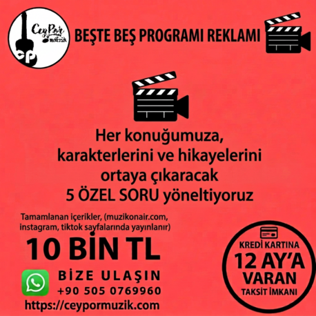 BEŞTE BEŞ PROGRAMI REKLAMI AL